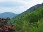 Vista do Apalaches na Blue Ridge Parkway, na Carolina do Norte - Estados Unidos